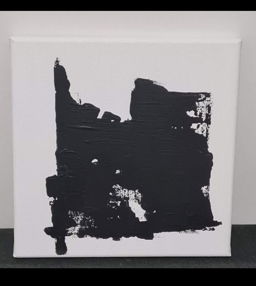 "Passage" Toile sur châssis 20 x 20 cm 
 acrylique, Enlèvement