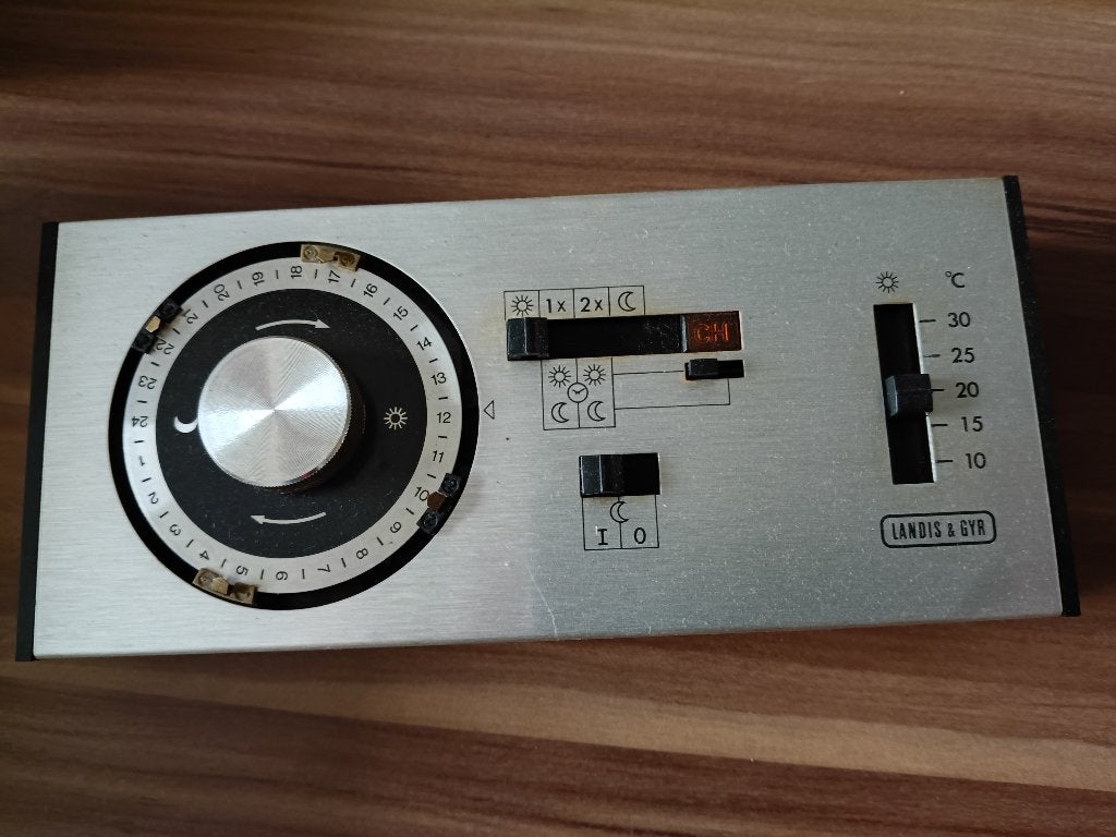 Analoge thermostaat, Ophalen, Gebruikt