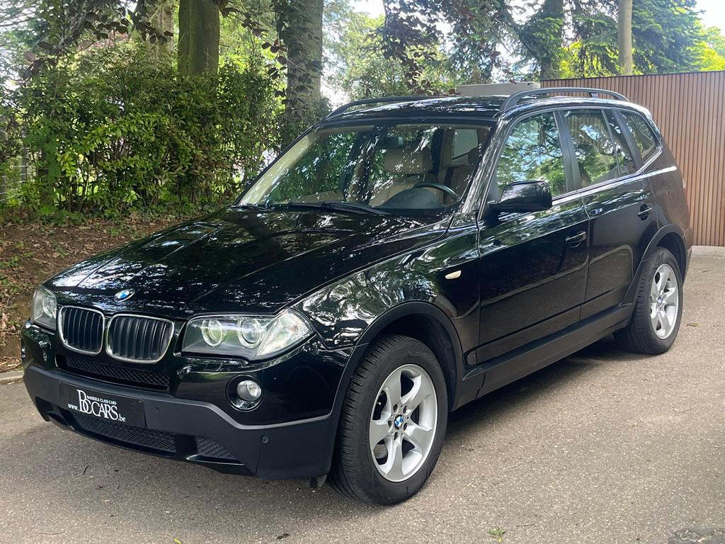 BMW X3 2.0d Xdrive Xenon-Leer-Zetelverw-Trekhaak-Topstaat, Cuir, Euro 5, Achat, Beige