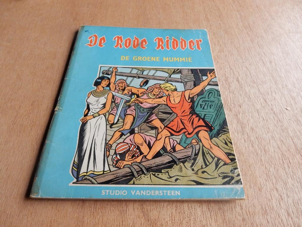 nr.656 - De rode ridder: de groene mummie - 31, Eén stripboek, Ophalen of Verzenden, Gelezen