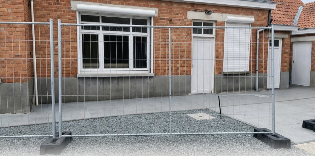3 Bouwhekken incl. 6 betonvoeten, Doe-het-zelf en Bouw, Ophalen, Zo goed als nieuw