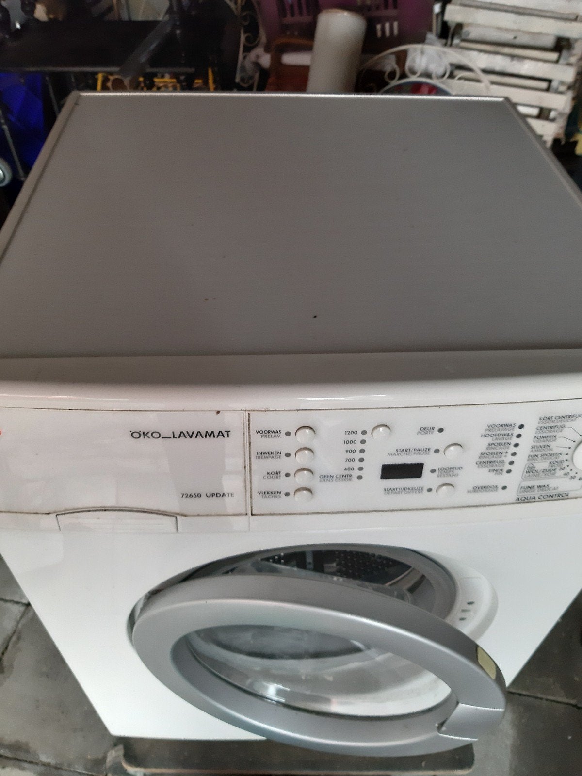wasmachine, Ophalen