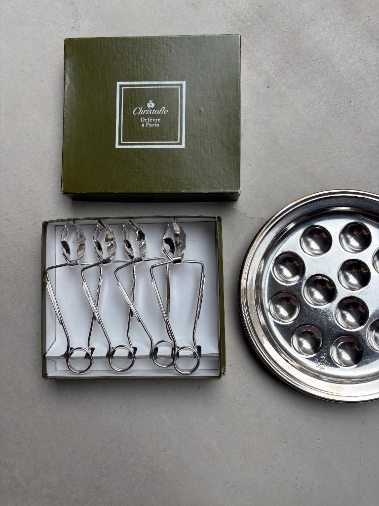 Christofle Escargot set, Ophalen of Verzenden
