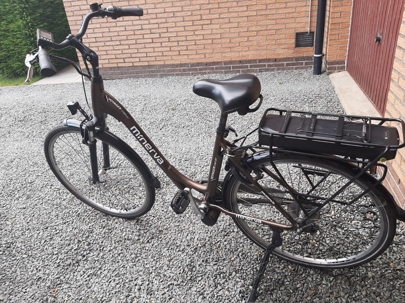 minerva elektrische fiets, Ophalen
