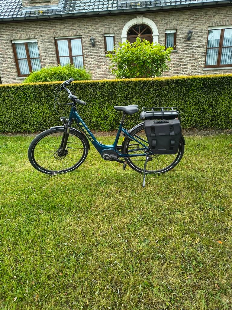 e-bike dames Trek, Ophalen