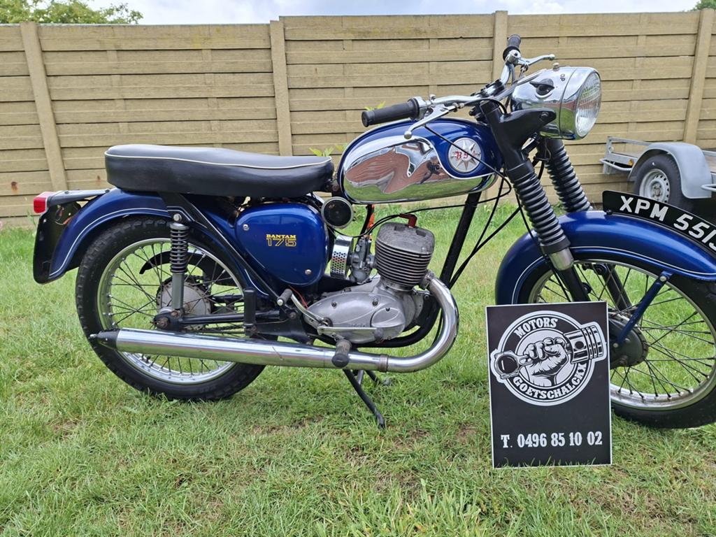 Bsa bantam 175, Motoren
