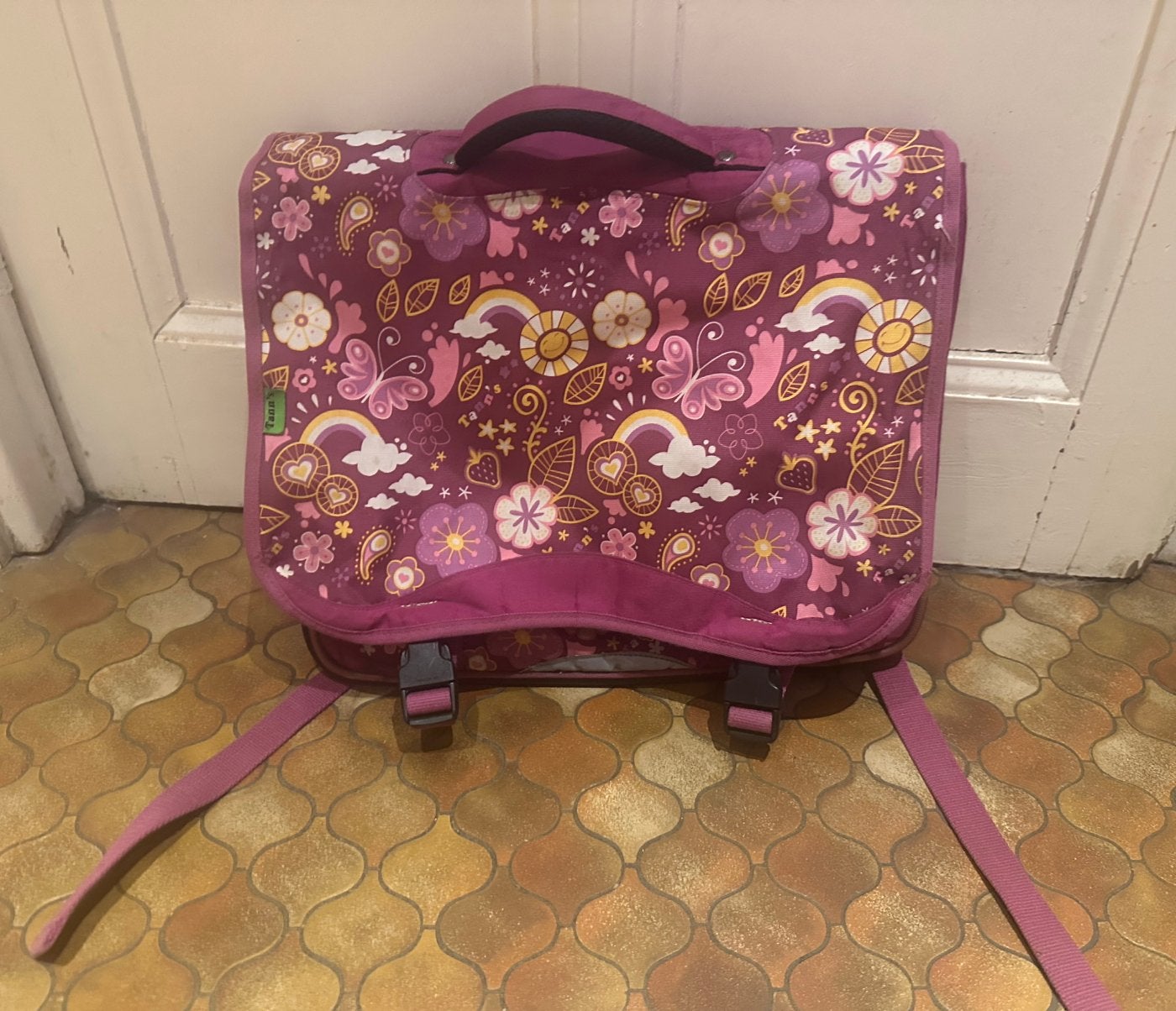 Cartable Tann’s, Enlèvement, Utilisé