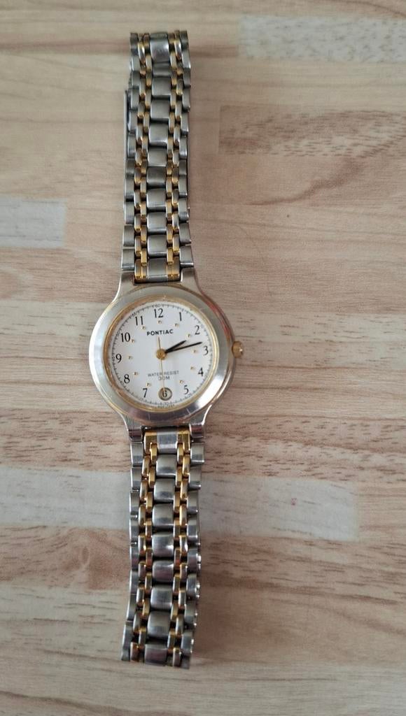 Pontiac, dameshorloge, batterij te verangen, Handtassen en Accessoires, Horloges | Dames, Ophalen of Verzenden