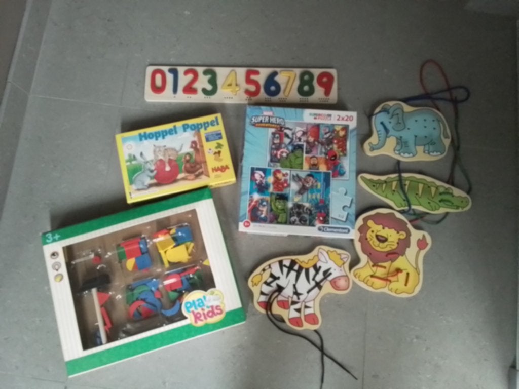 3+ educatieve spellen 5 stuks, Ophalen, Knutselen