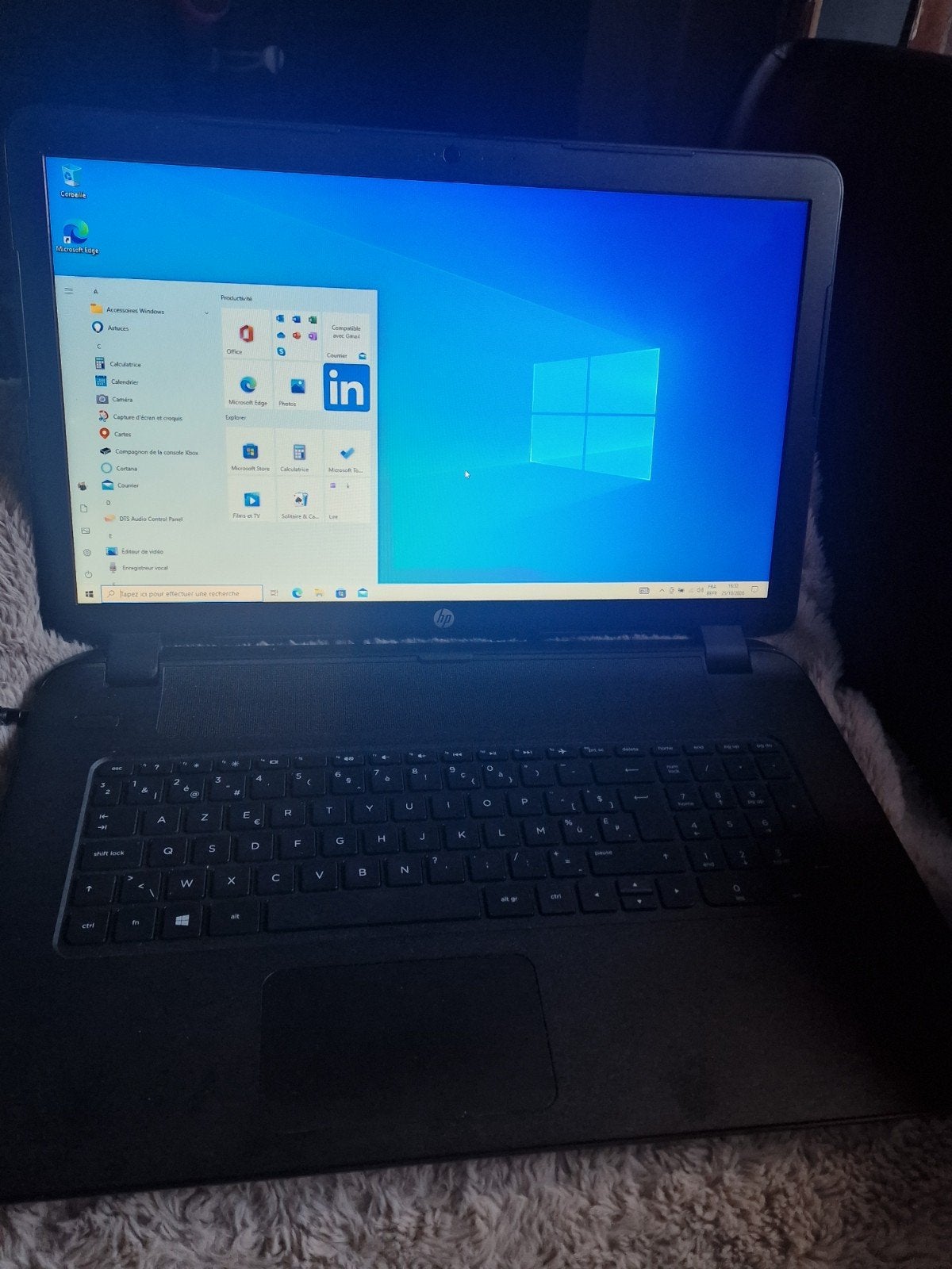 pc portable hp 17 pouce 8gb rame 500gb disque dur Windows 10, Hp, 17 pouces ou plus, 8 GB, Enlèvement