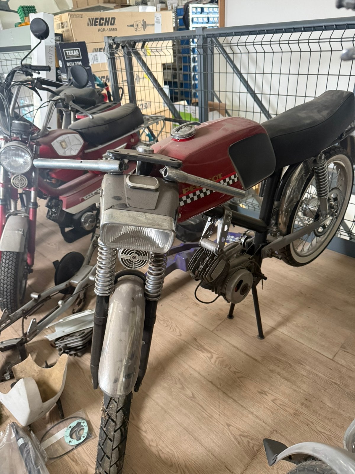 Peugeot BB3 sport project, Fietsen en Brommers, 49 cc, Klasse B (45 km/u), 3 versnellingen, Ophalen