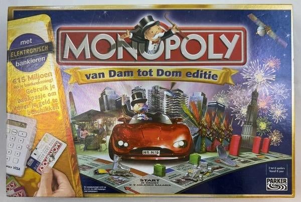 Monopoly From Dam to Dom, édition néerlandaise du jeu de pla, Hobby & Loisirs créatifs, Jeux de société | Jeux de plateau, Comme neuf