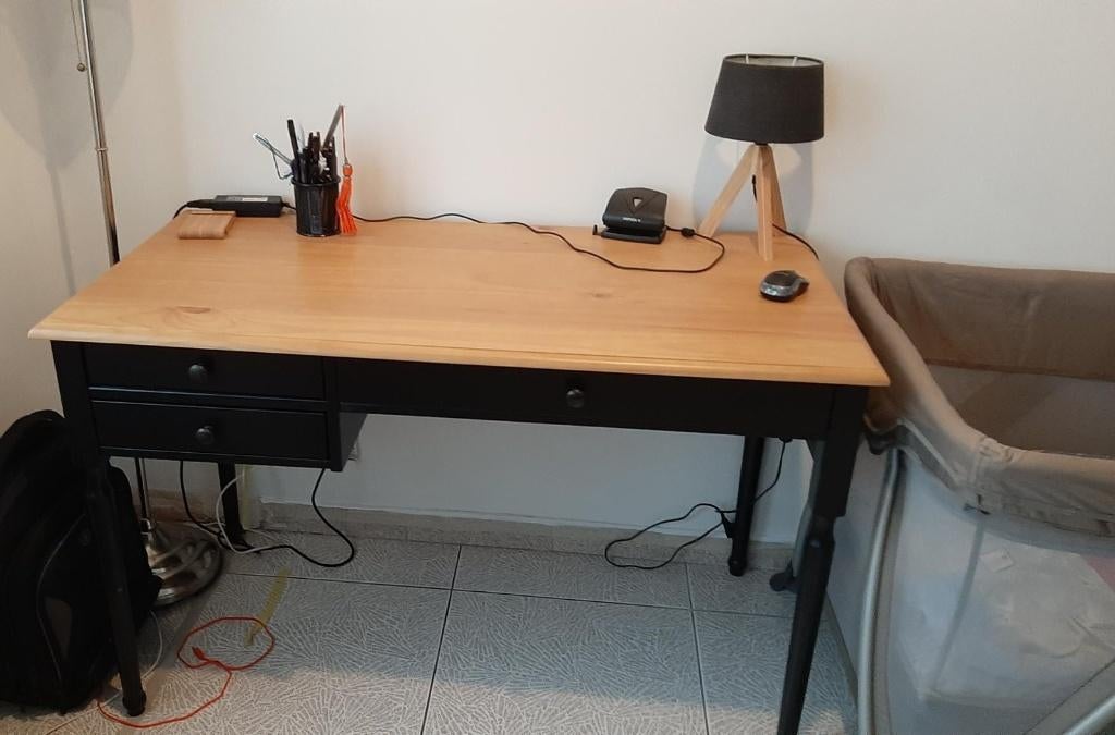 Bureau, Scandinave, Comme neuf, Bois, Secrétaire