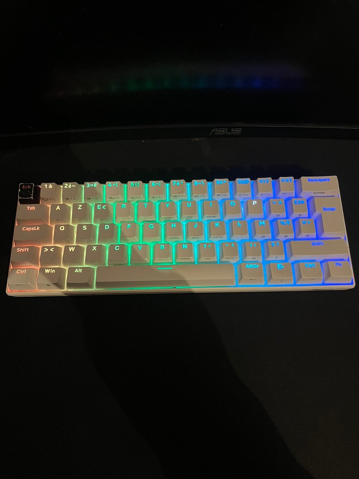 Clavier gaming de competition rk 61, Enlèvement ou Envoi, Comme neuf, Sans fil
