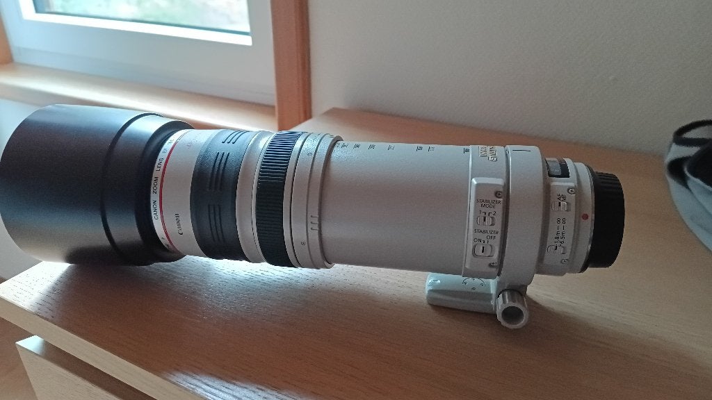 Téléobjectif Canon EF 100-400mm f/4.5-5.6 L IS USM, TV, Hi-fi & Vidéo, 400 mm, Téléobjectif, Comme neuf, Canon
