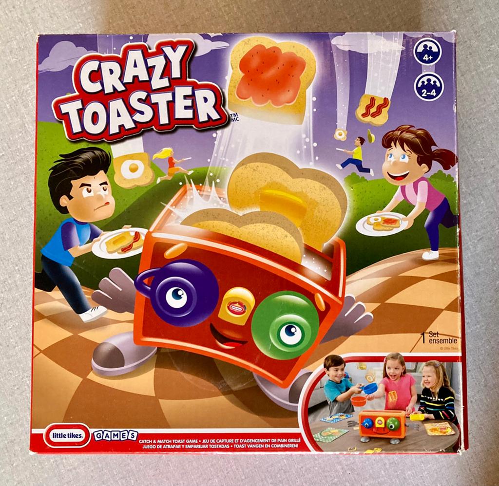 LITTLE TIKES Crazy Toaster gezelschapsspel, Hobby en Vrije tijd, Gezelschapsspellen | Overige, Zo goed als nieuw, Ophalen