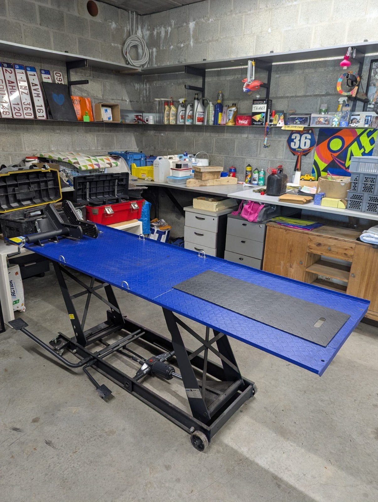 Table elevatrice moto 450kg neuve, Motos, Enlèvement ou Envoi