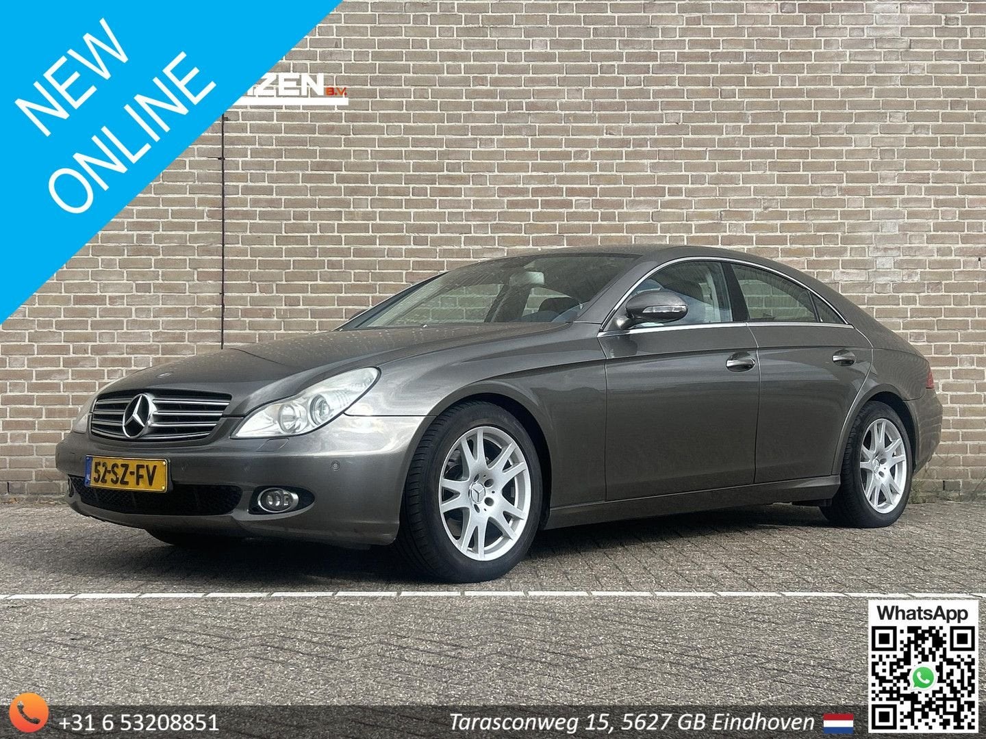Mercedes-Benz CLS 320 CDI | Leder | Navi | Cruise | Climate, Auto's, Mercedes-Benz, Automaat, 202 g/km, Parkeersensor, CLS