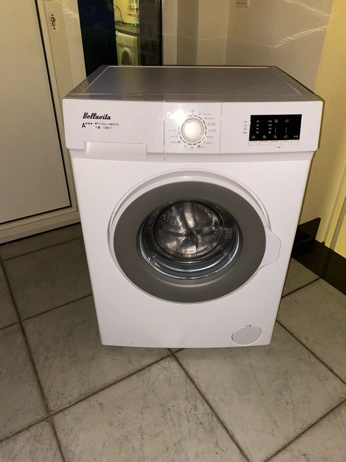 Bellavita Wasmachine 7 KG – Zuinig A+++ – 1200T, Enlèvement, Comme neuf