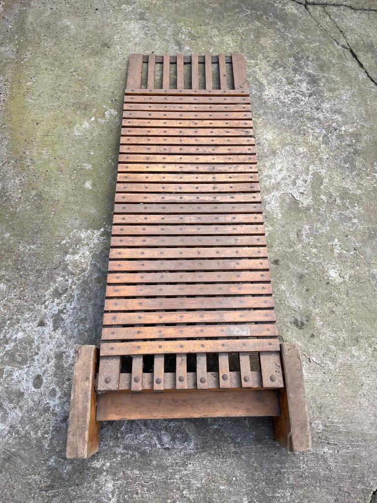 Vintage springplank, Sport en Fitness, Ophalen, Zo goed als nieuw