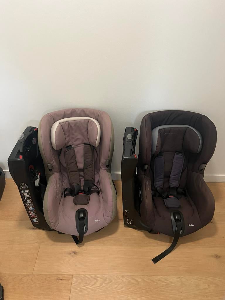 2x Axiss Maxi-Cosi draaibare autostoelen, Ophalen, Gebruikt, Maxi-Cosi