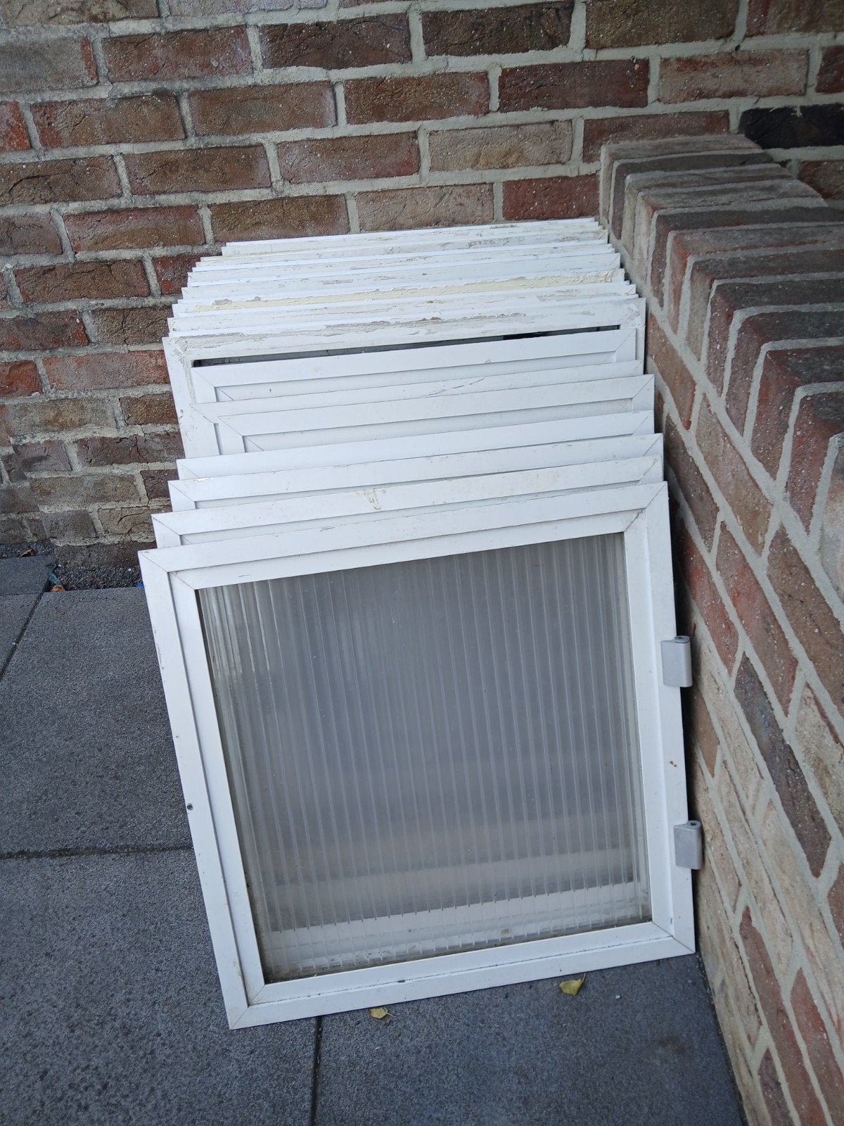 7X fenêtres en PVC 60X60, Enlèvement
