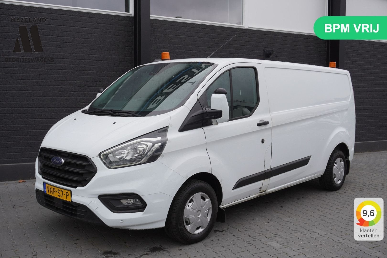 Ford Transit Custom 2.0 TDCI 130PK L2 - EURO 6 - Airco - Nav, Autos, Achat, Boîte manuelle, Diesel, Ford