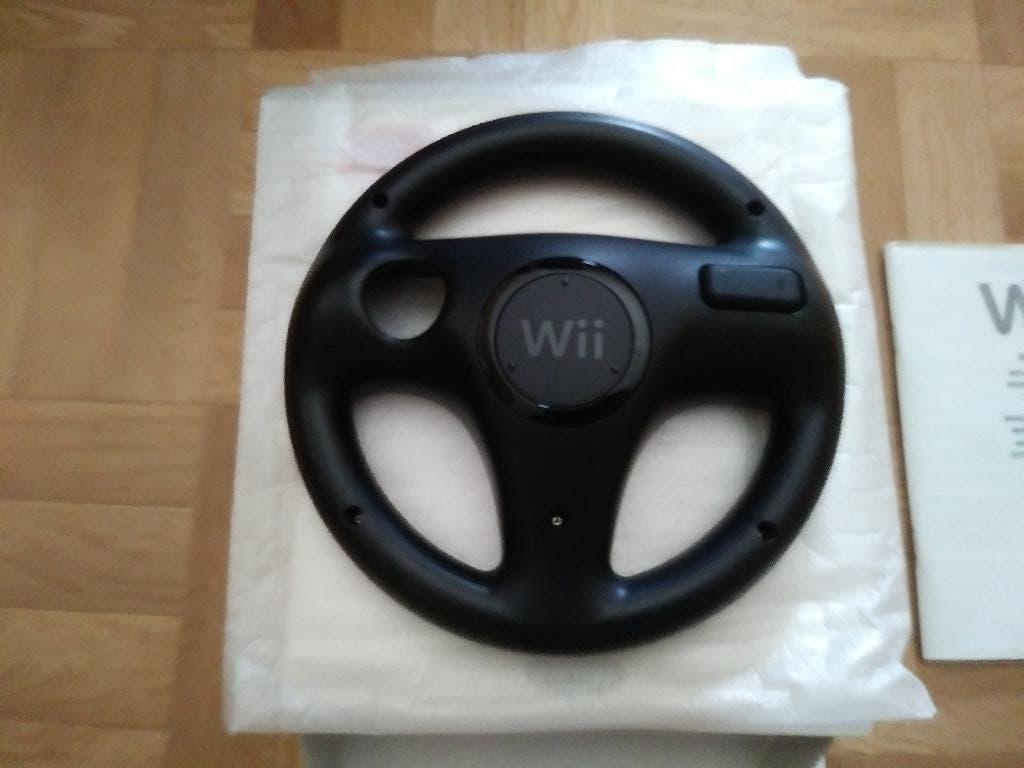 Volant Nintendo Wii, noir, dans sa boîte d'origine, neuf, Consoles de jeu & Jeux vidéo, Neuf, Enlèvement ou Envoi, Un ordinateur