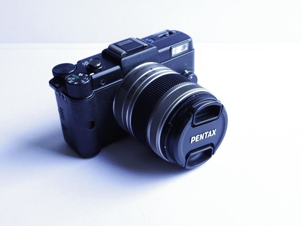 Pentax Q zwart body en standaard lens, 12 megapixels, Ophalen of Verzenden, Zo goed als nieuw, Pentax