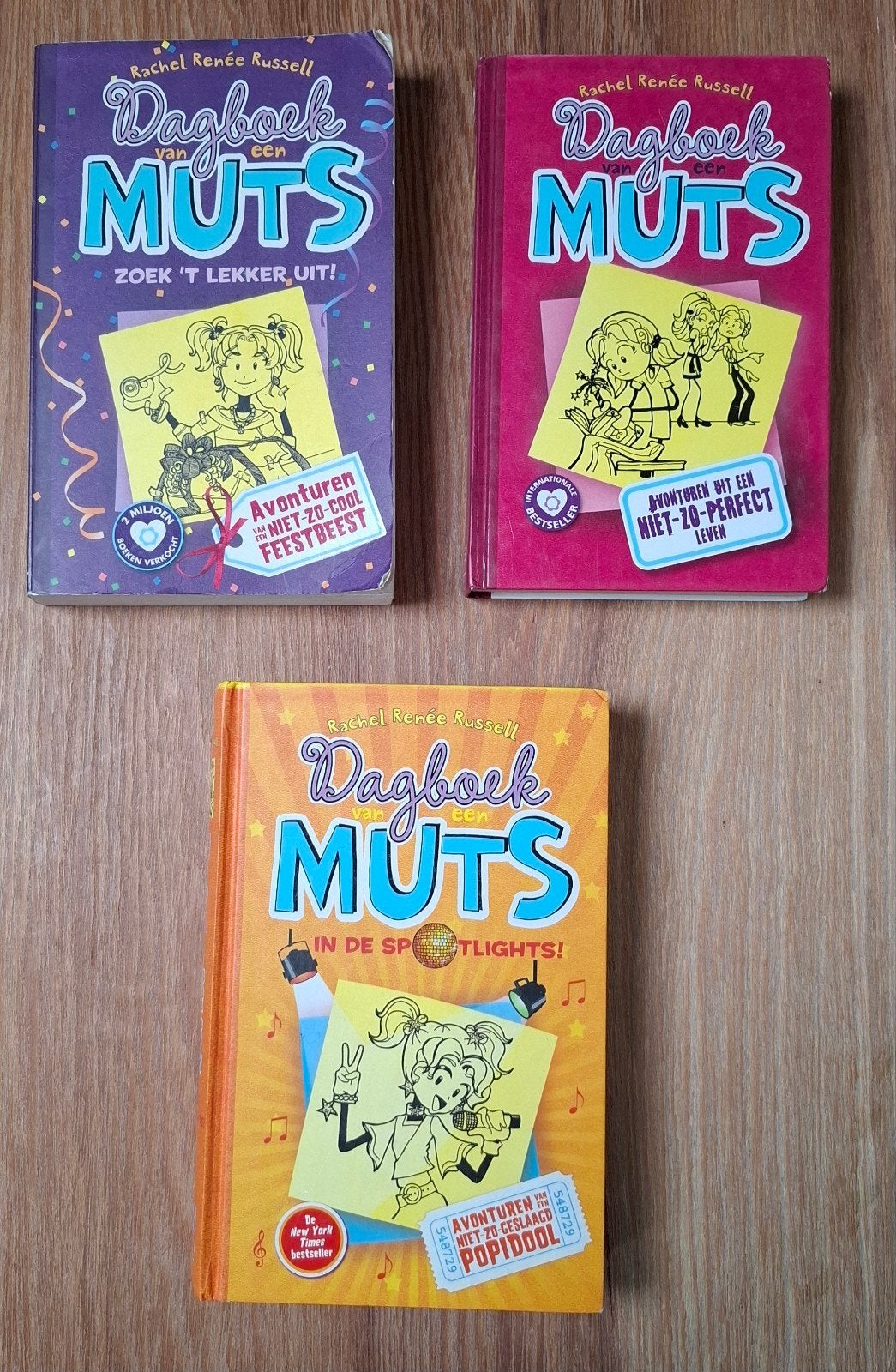 3 titels Dagboek van een muts, Livres, Enlèvement ou Envoi