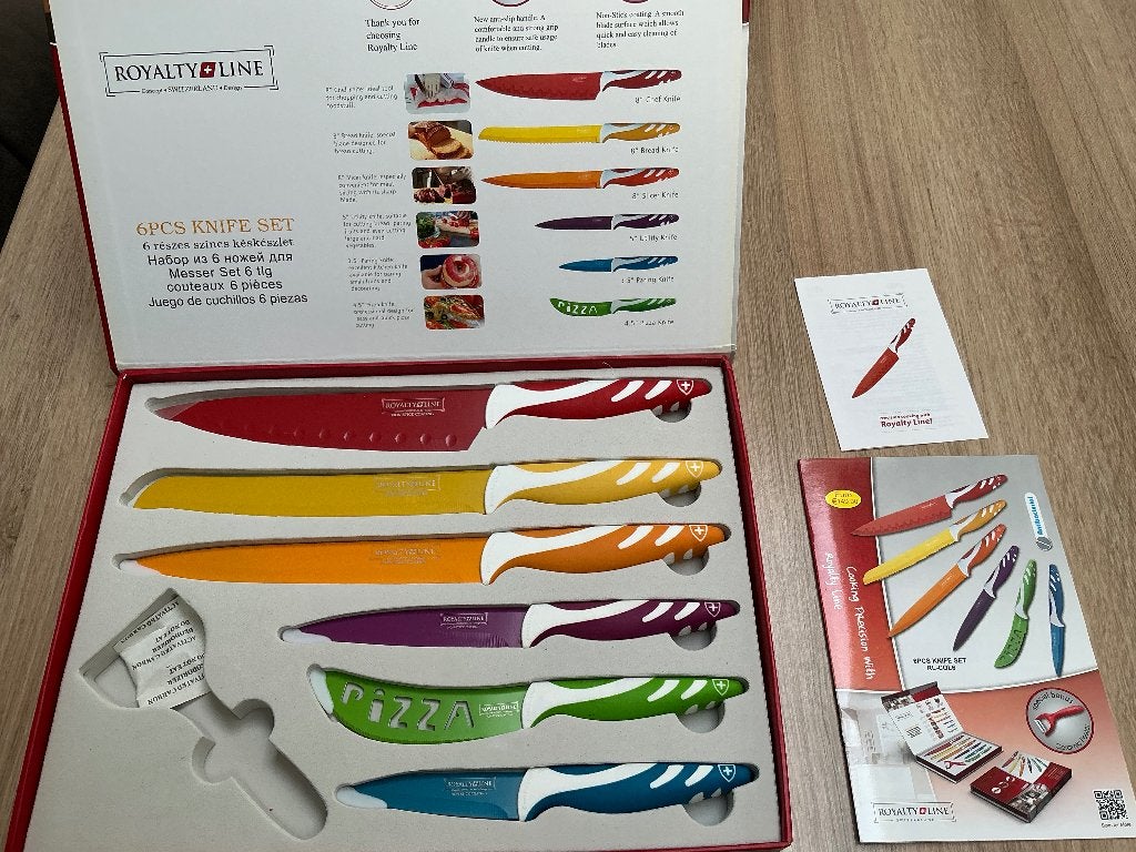 Messen set, Ophalen