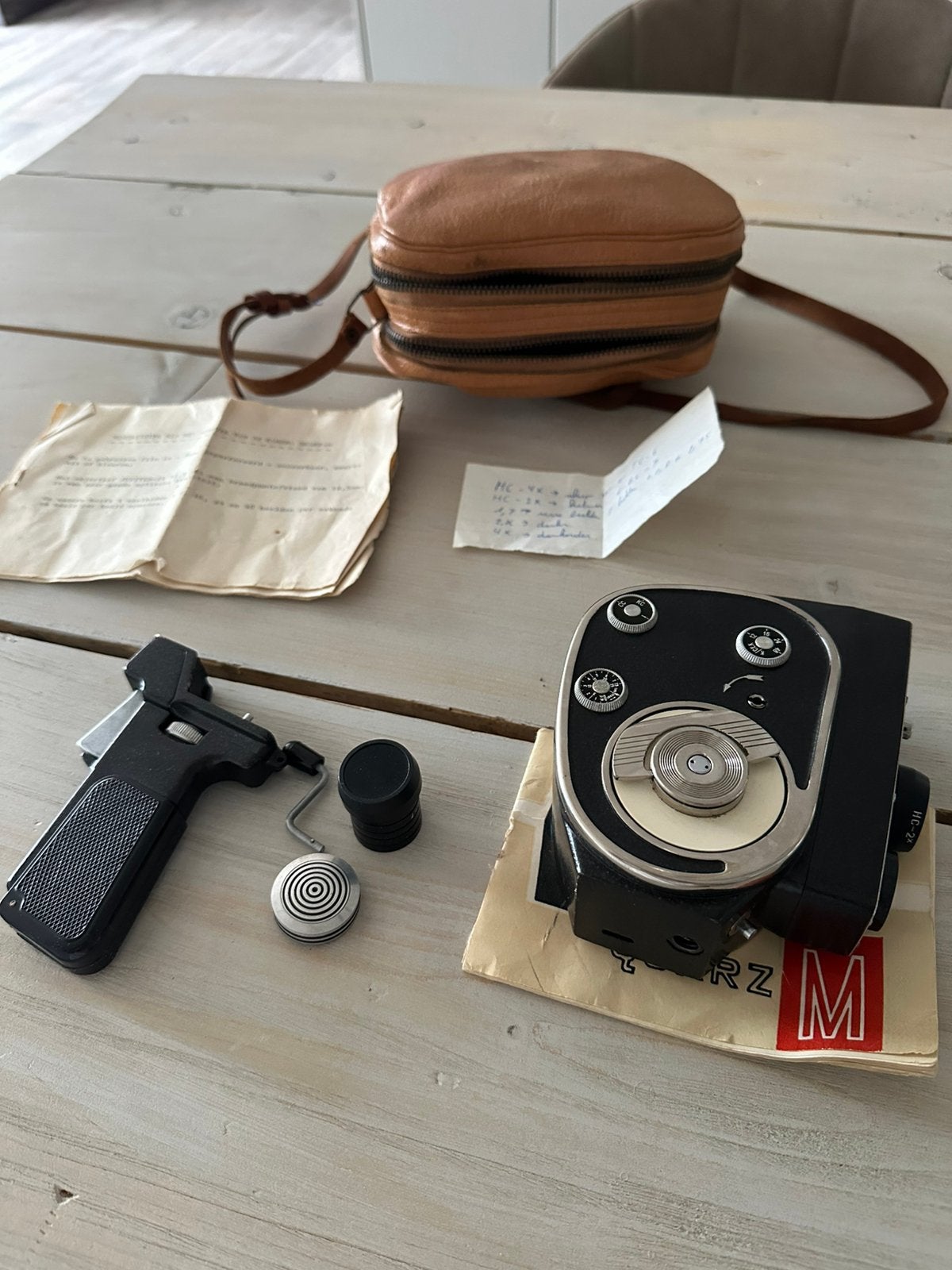 Vintage Quarz-M 8mm Filmcamera (USSR, jaren '60), Ophalen of Verzenden, Filmcamera