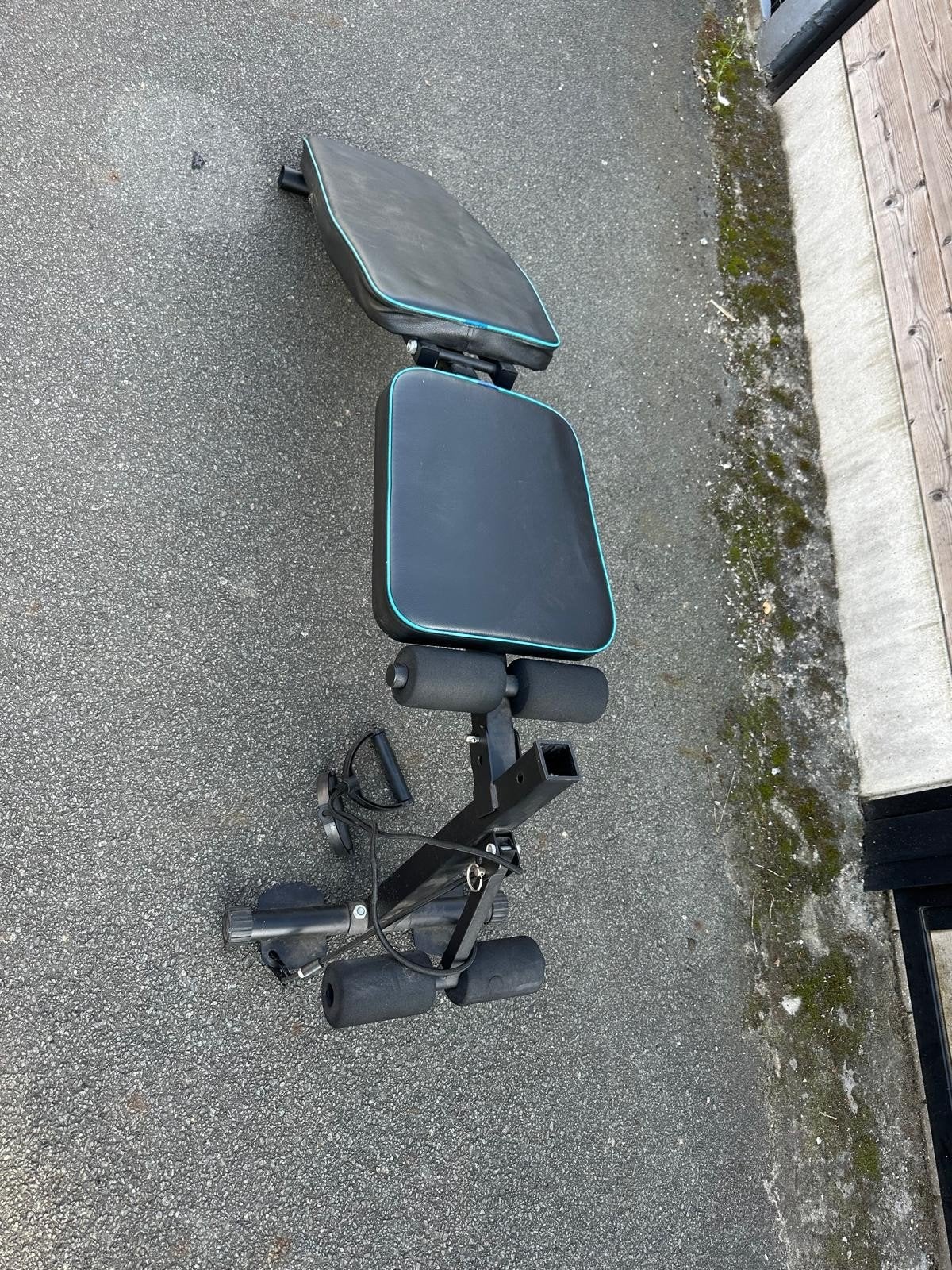 Halterbank opklapbaar 50 €, Ophalen, Gebruikt, Armen, Overige typen