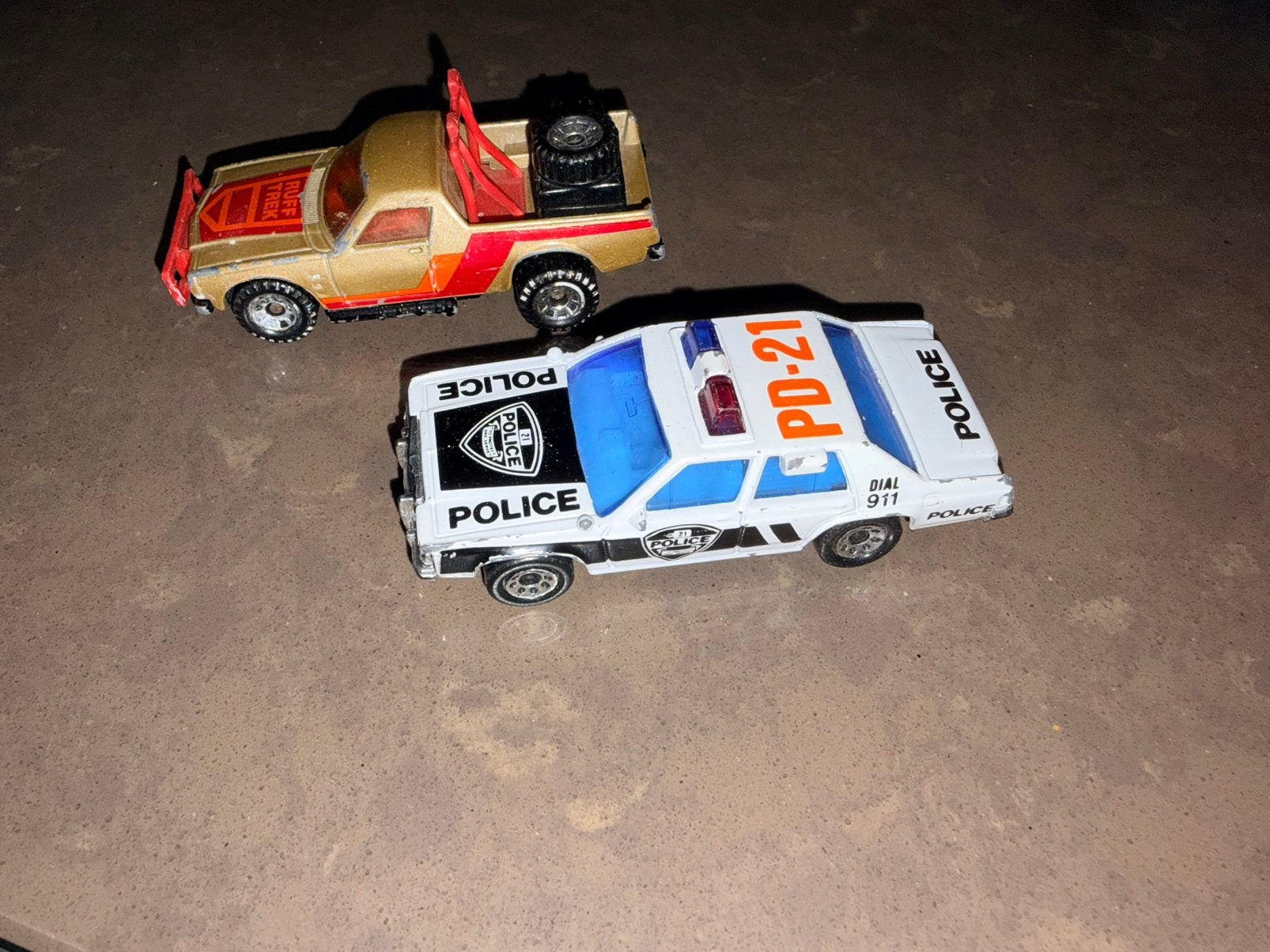 2 vintage Matchbox auto's, Hobby en Vrije tijd, Modelauto's | Overige schalen, Ophalen of Verzenden, Gebruikt, Auto