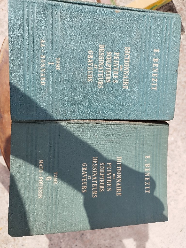 E.BENEZIT volledige reeks kunst woordenboeken, Ophalen of Verzenden