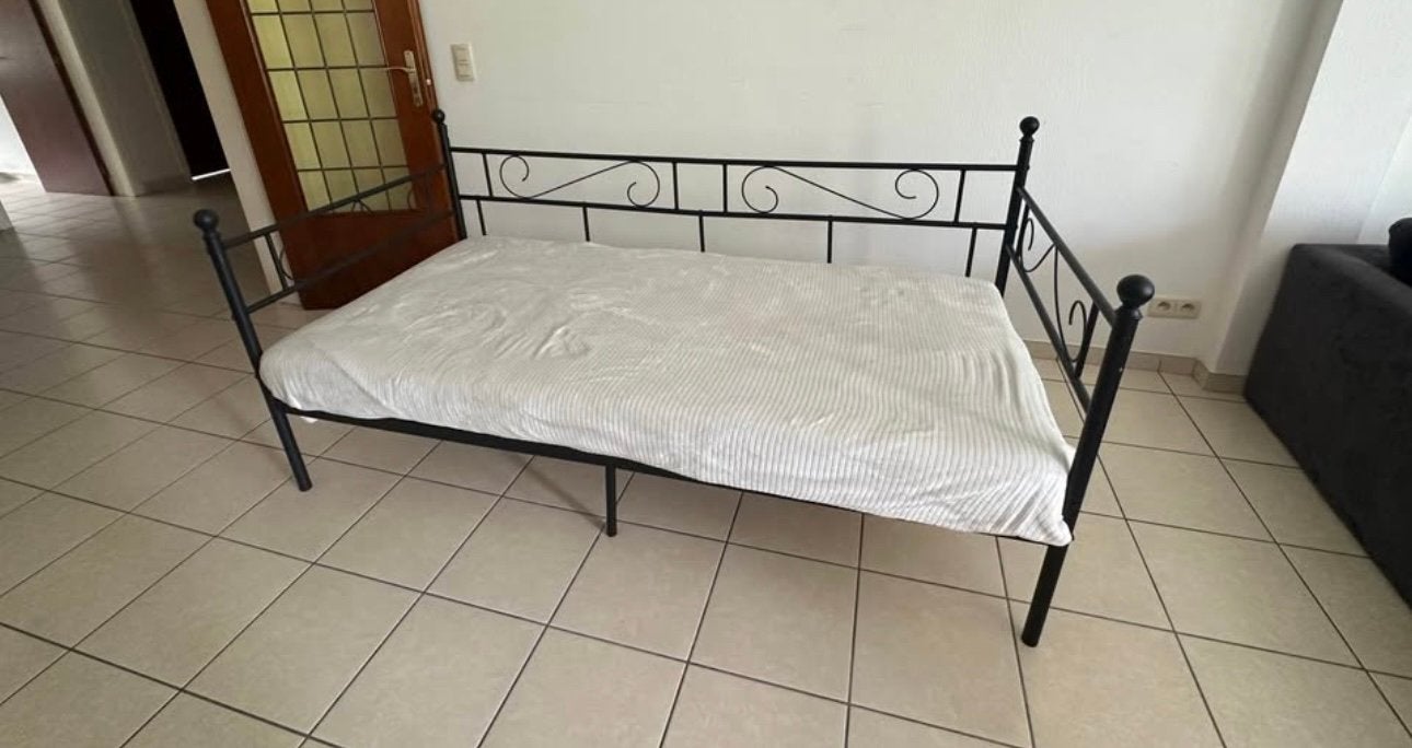 Banquette avec matelas 50€, Enlèvement, Utilisé