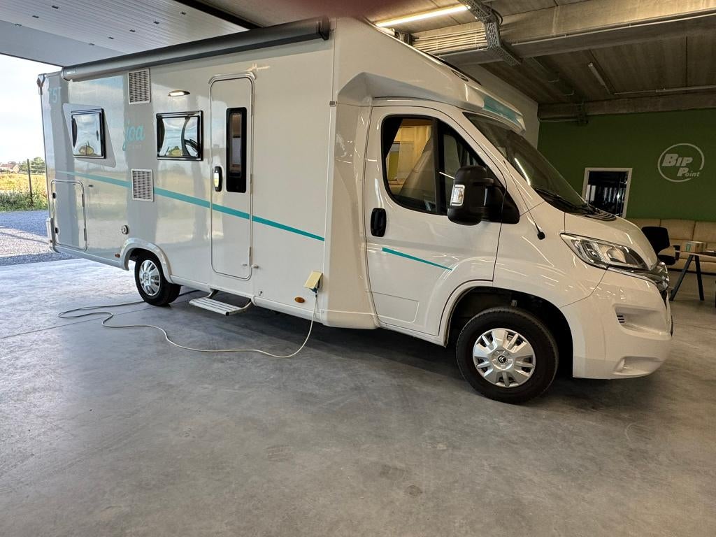 Joa Camp 75T, Caravans en Kamperen, Mobilhomes, Bedrijf, tot en met 4, Half-integraal, Pilote, Overige merken, 7 tot 8 meter, Diesel