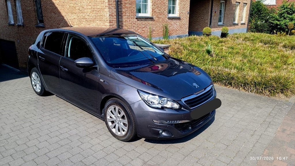 Peugeot 308 2017 1.2i 81kw style 80000km, Auto's, Euro 6, 5 deurs, Particulier, 81 kW