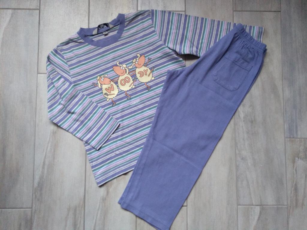 ★ M116 - Pyjama woody thema schaap, Kinderen en Baby's, Kinderkleding | Maat 116, Nacht- of Onderkleding, Gebruikt, Ophalen of Verzenden