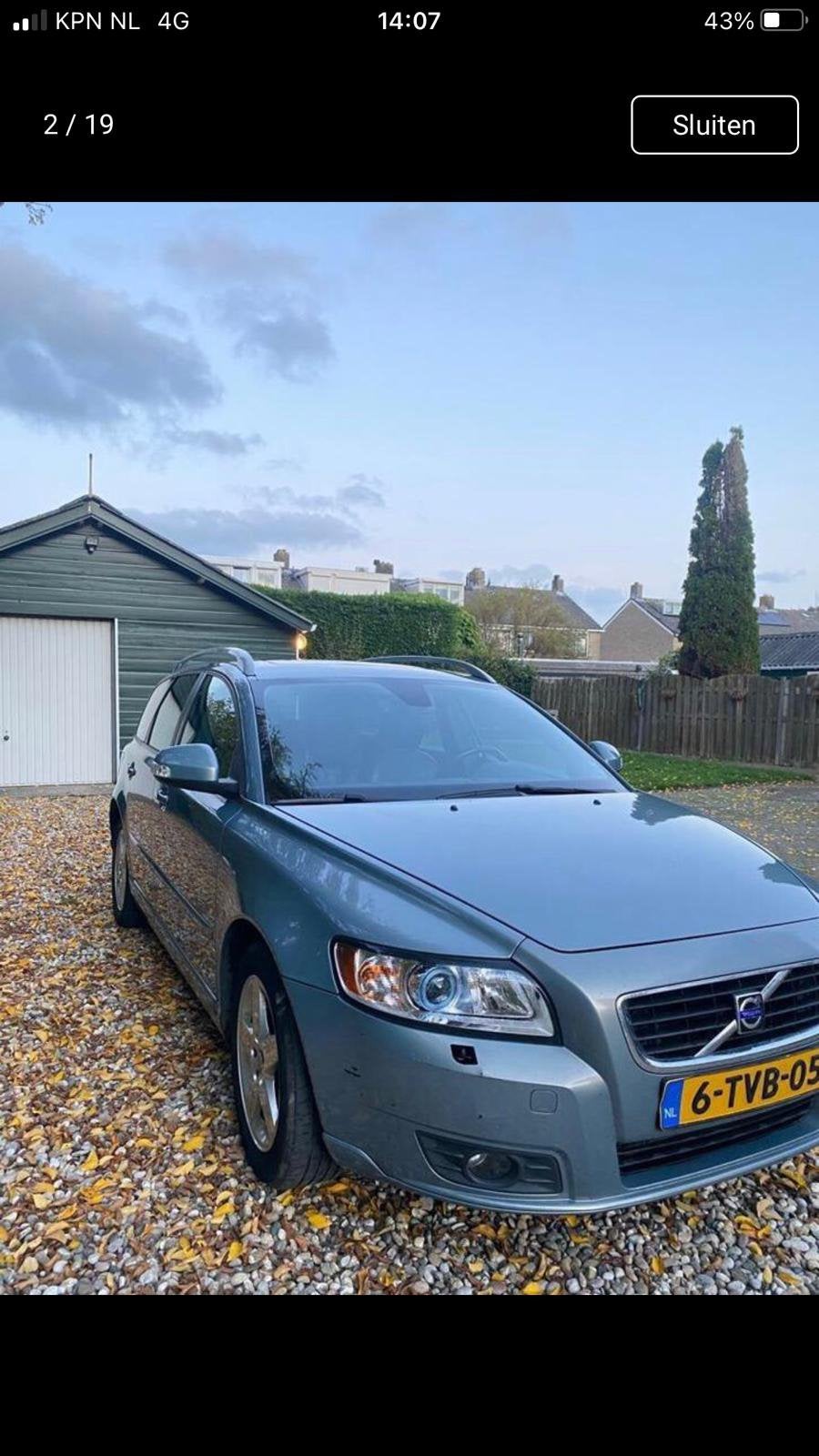 Volvo v50 2.0 D, Autos, Volvo, Achat, Diesel, Automatique, Particulier