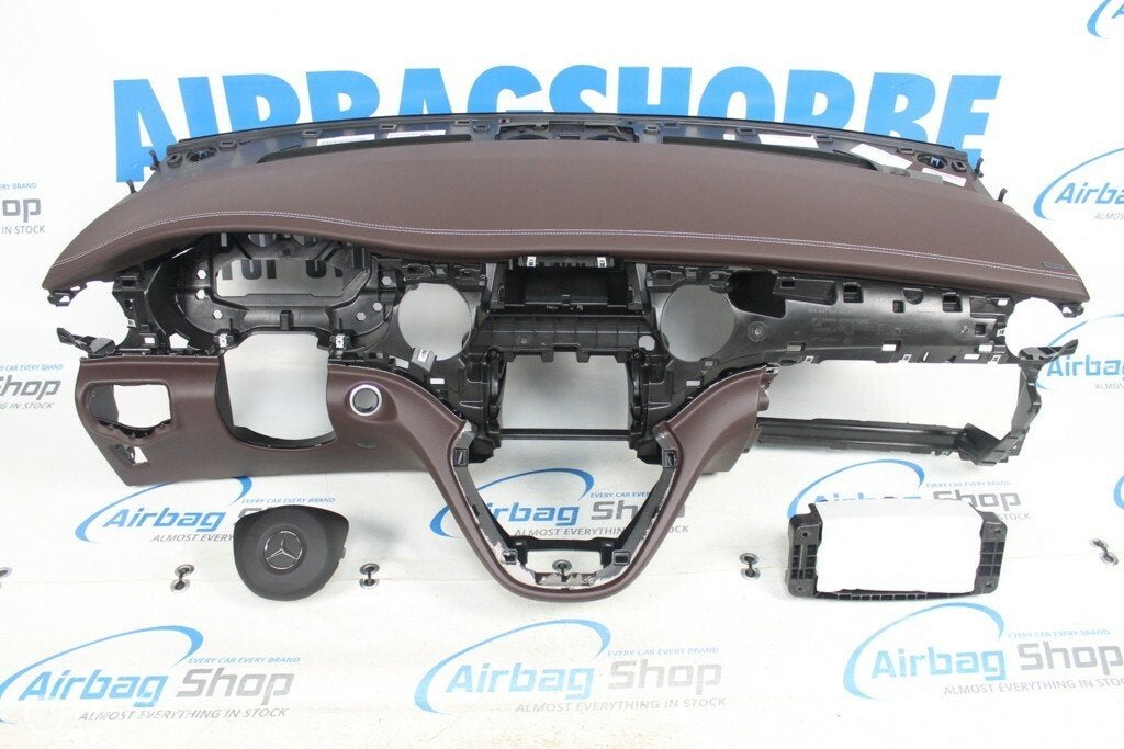 Airbag kit Tableau de bord brun Mercedes V klasse V447, Autos : Pièces & Accessoires