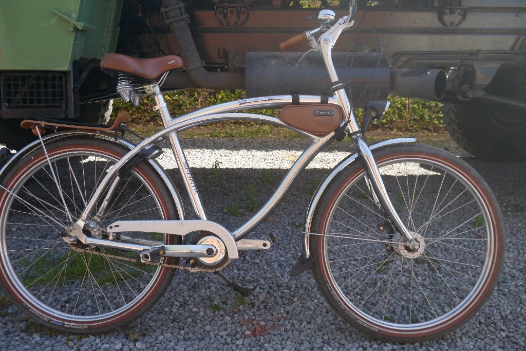 Sparta Edition Silver Bullit Heren Fiets, Sparta, Vitesses, Frein à tambour, 57 à 61 cm