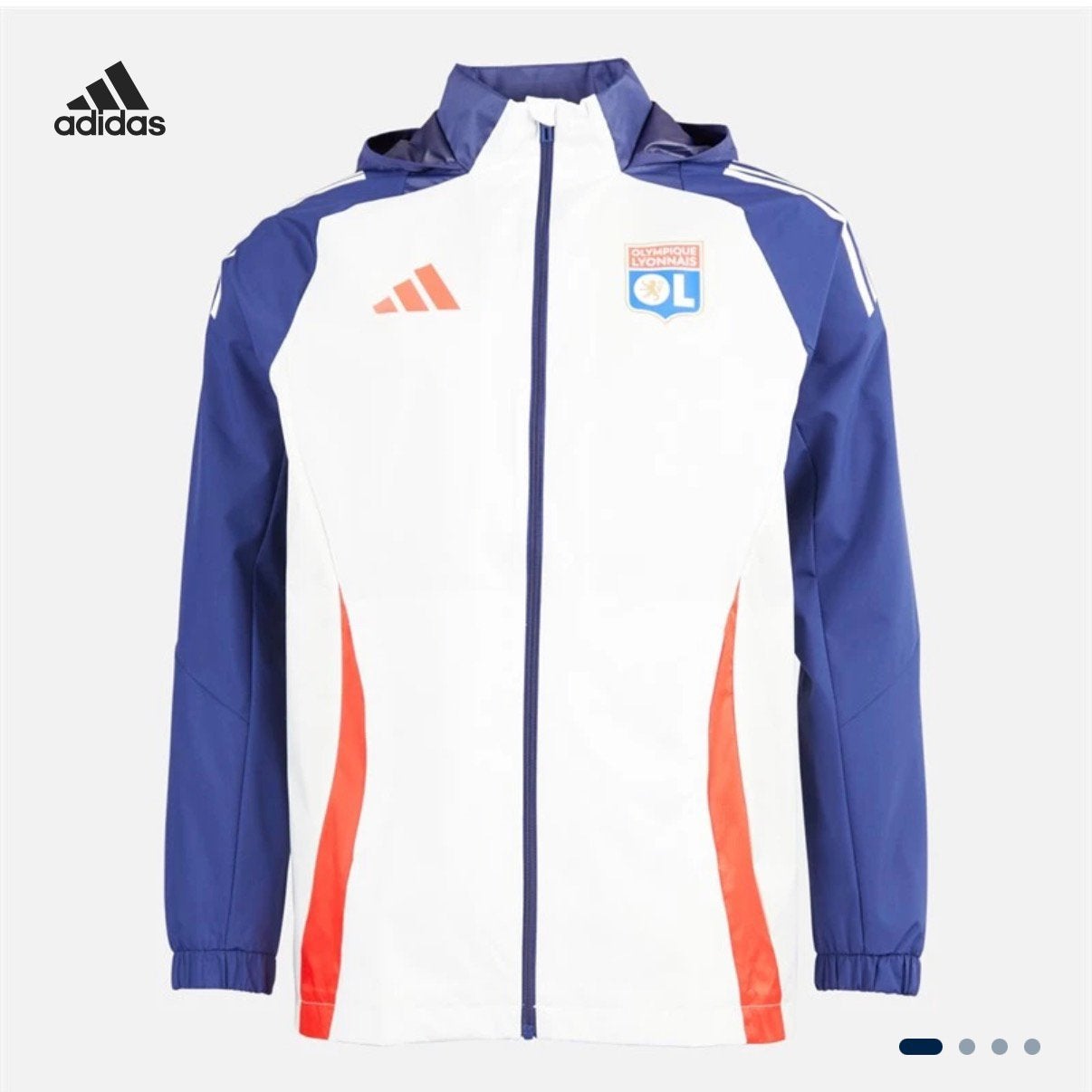 Veste Olympique Lyonnais Adidas Tiro 24 All-Weather Homme., Vêtements | Hommes, Vêtements de sport, Enlèvement ou Envoi, Taille 56/58 (XL)