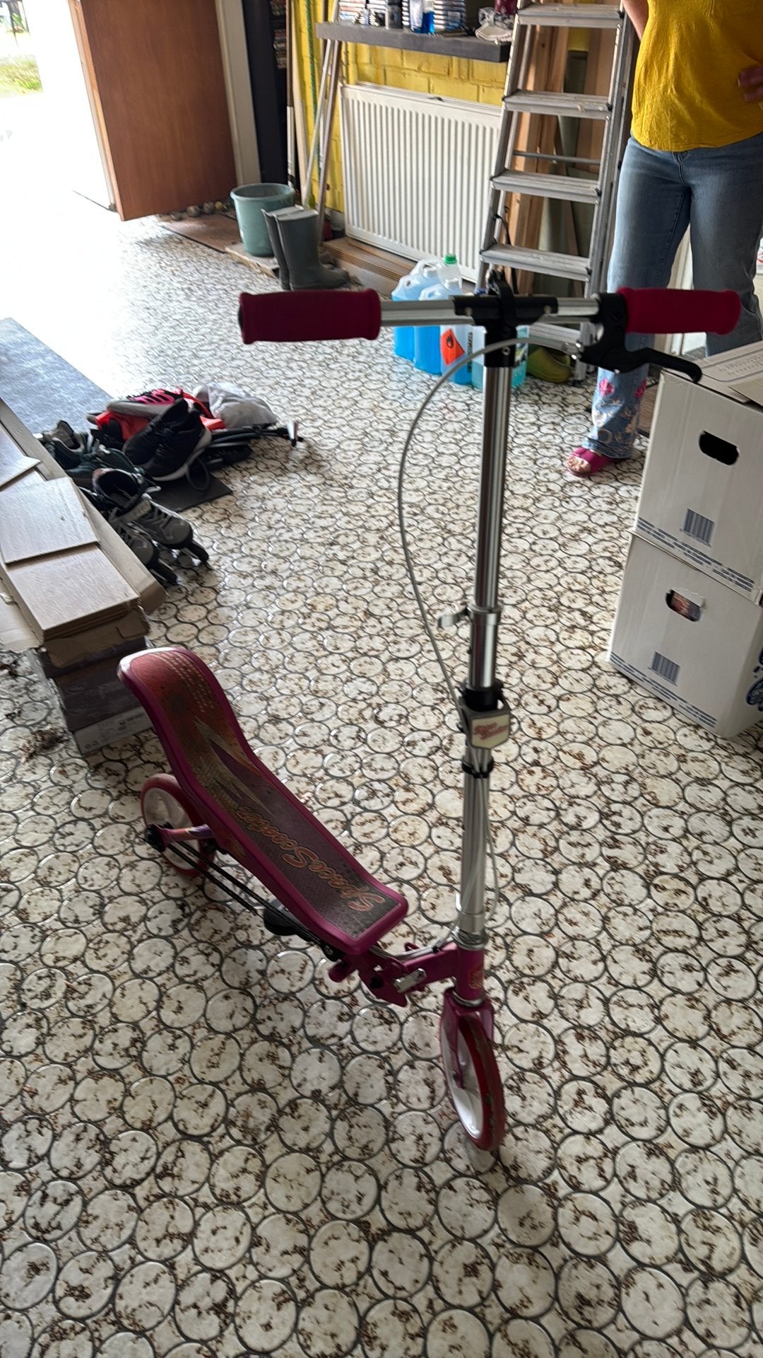 GRATIS Space Scooter, Ophalen, Zo goed als nieuw