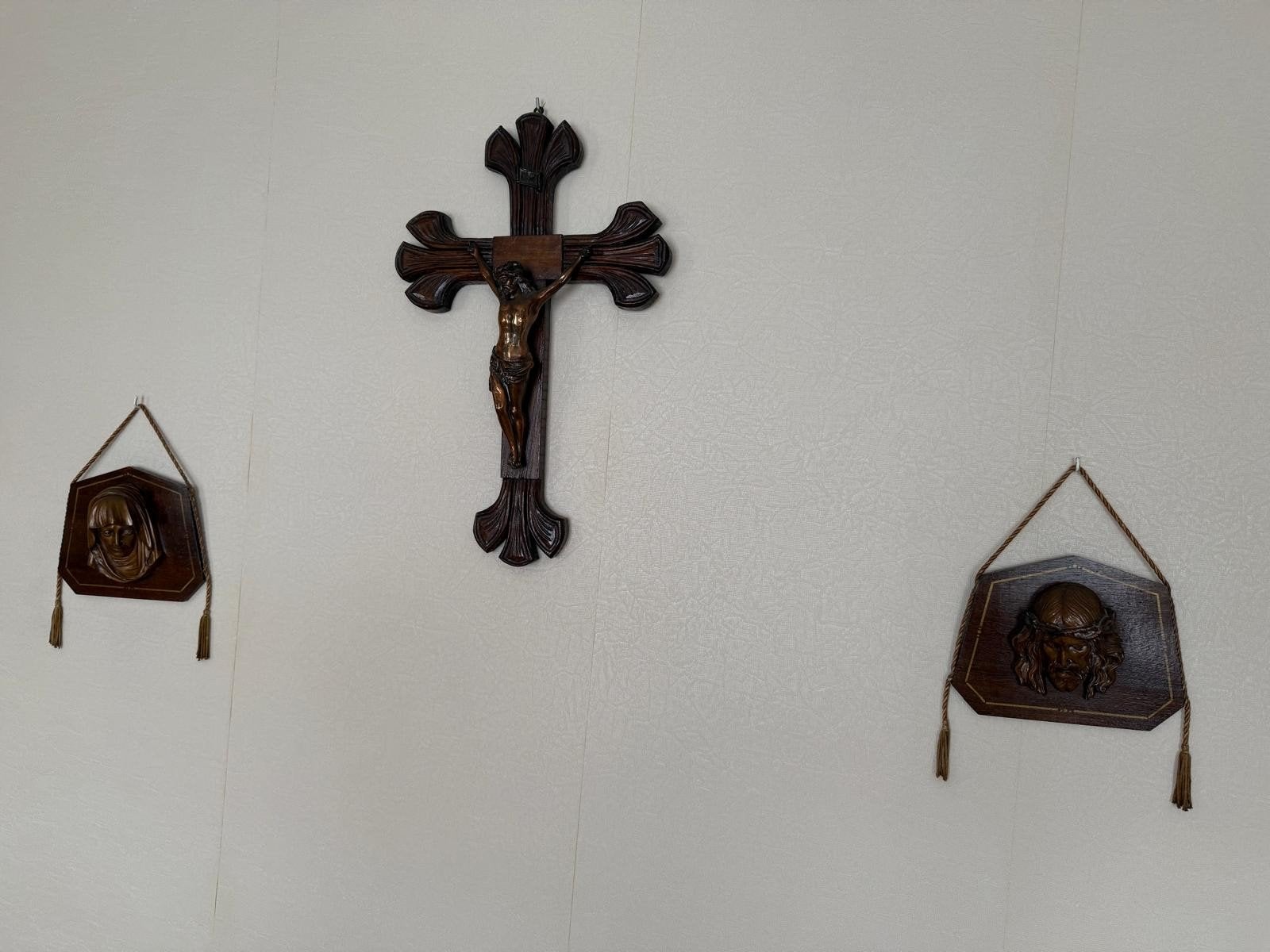 kruisbeeld in set, Verzamelen, Ophalen