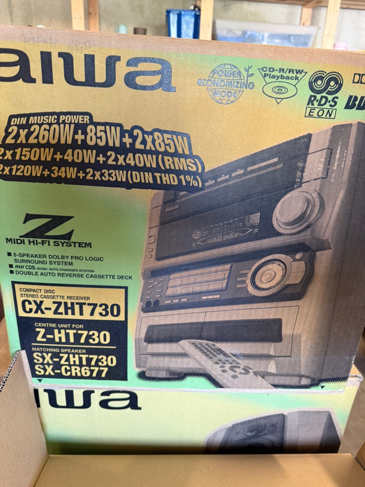 Muziek installatie, Ophalen, Zo goed als nieuw