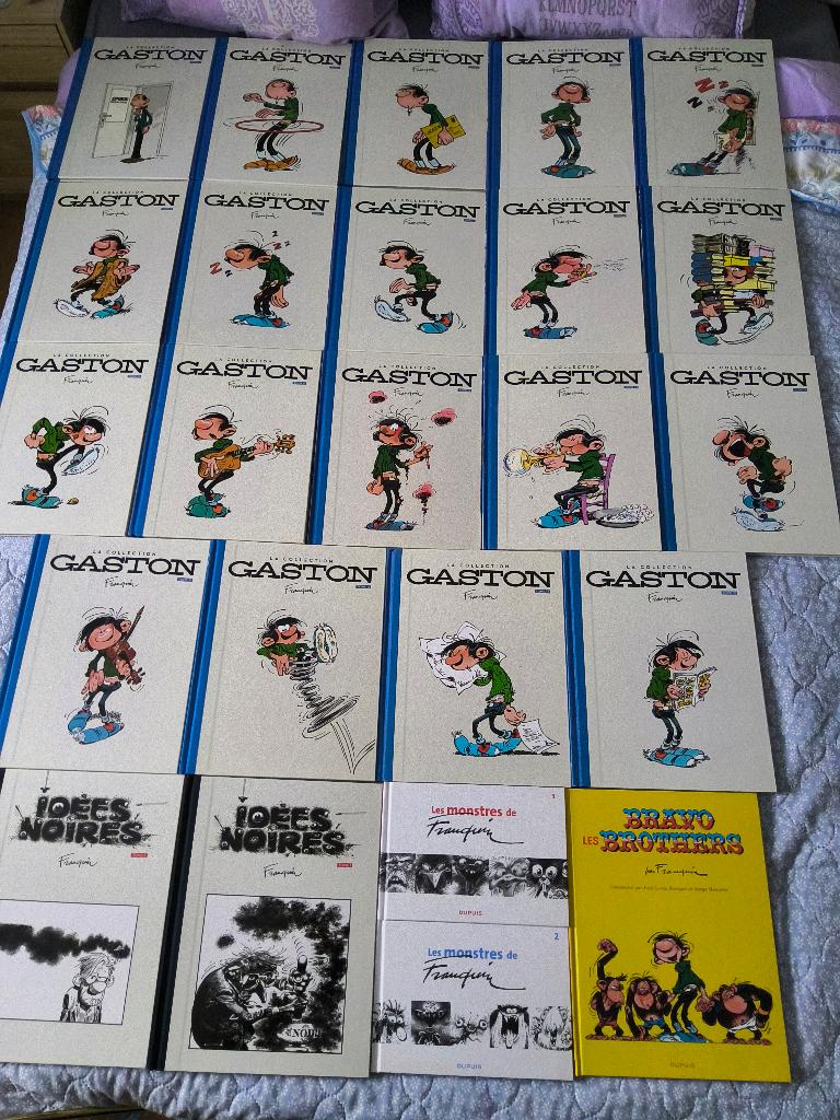 Gaston Lagaffe collection complète, Livres, Série complète ou Série, Comme neuf, Enlèvement, Franquin
