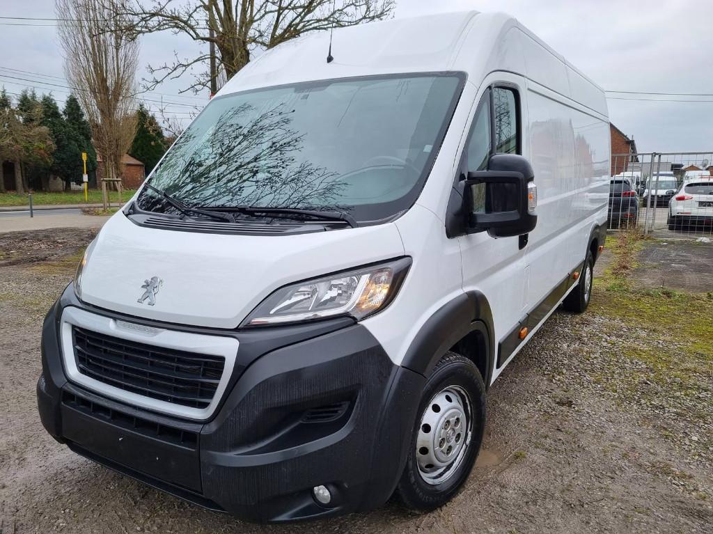 Peugeot Boxer L4 2018 2.0hdi 131cv Gps Airco Cruise Camera, Auto's, Peugeot, Voorwielaandrijving, Stof, Euro 6, Wit