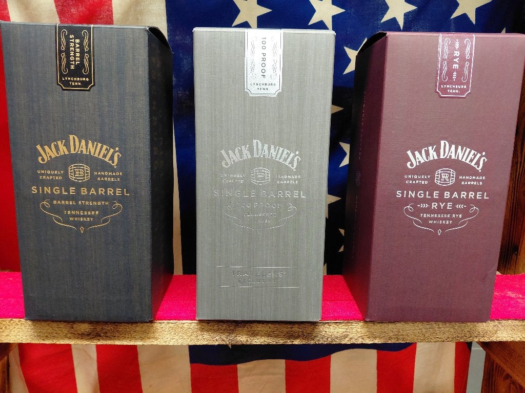 Jack Daniel's SB barrel strengh + 100 Proof + Rye, Ophalen of Verzenden, Noord-Amerika, Vol