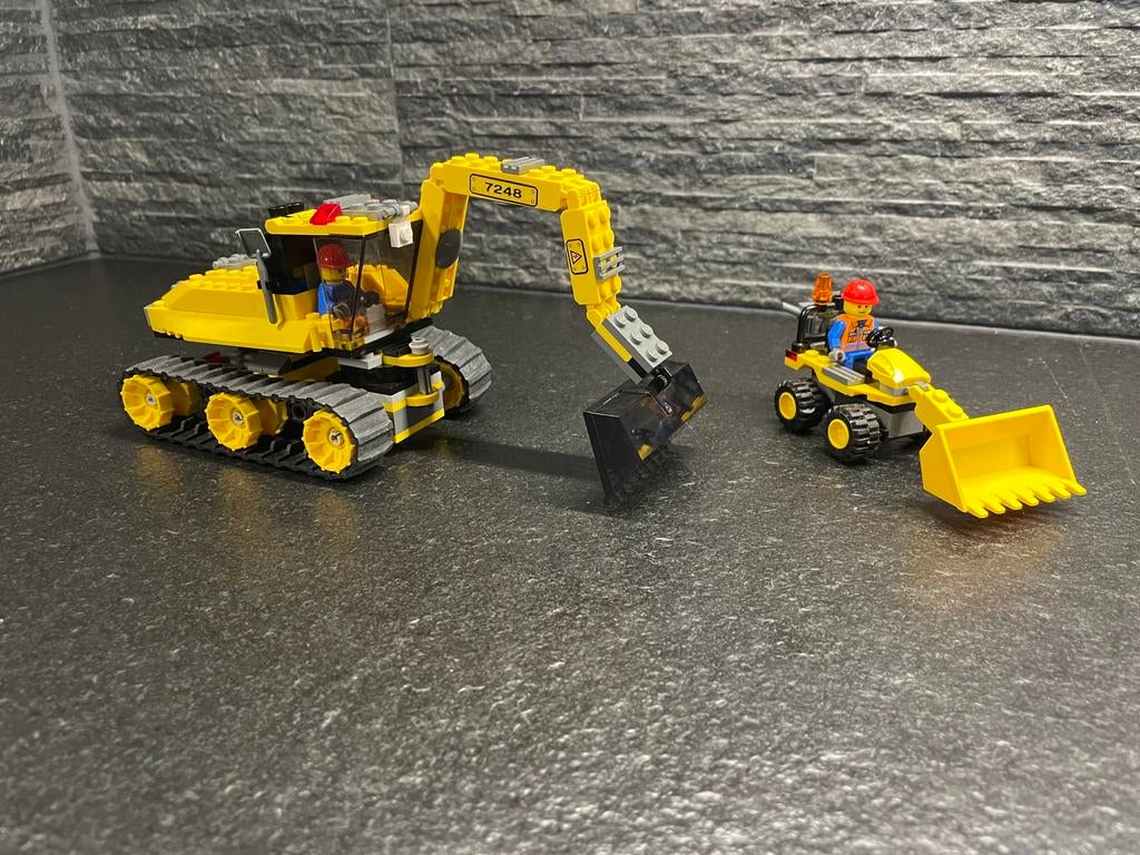 Lego city bundel 7248 + 7246, Kinderen en Baby's, Speelgoed | Duplo en Lego, Ophalen of Verzenden, Zo goed als nieuw, Lego